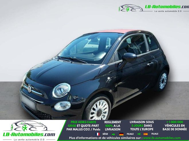 Fiat 500 1.2 69 ch BVM Noir M�tallique de 2020