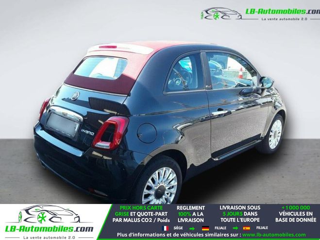 Fiat 500 1.2 69 ch BVM Noir M�tallique de 2020