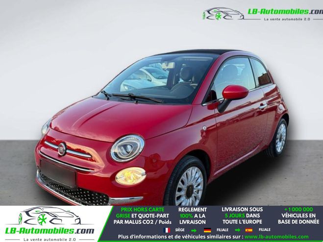 Fiat 500 1.2 69 ch BVM Rouge M�tallique de 2017