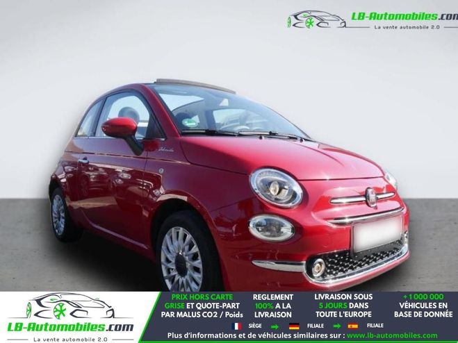 Fiat 500 1.0 70 ch Hybride BSG Rouge de 2022