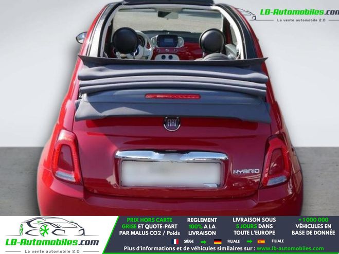 Fiat 500 1.0 70 ch Hybride BSG Rouge de 2022