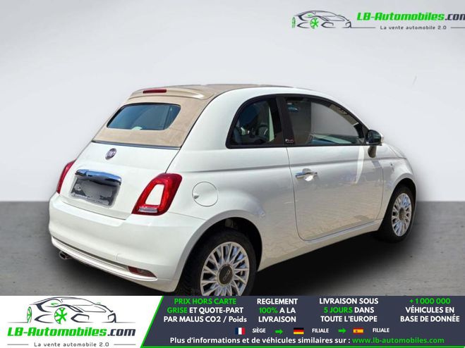 Fiat 500 1.2 69 ch BVA Blanc de 2020