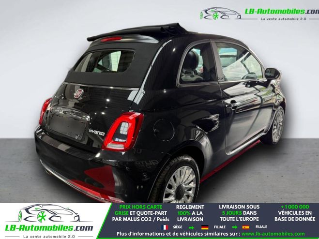 Fiat 500 1.0 70 ch Hybride BSG Noir M�tallique de 2022