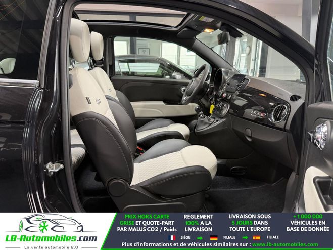 Fiat 500 1.0 70 ch Hybride BSG Noir M�tallique de 2022