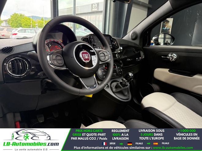 Fiat 500 1.0 70 ch Hybride BSG Noir M�tallique de 2022