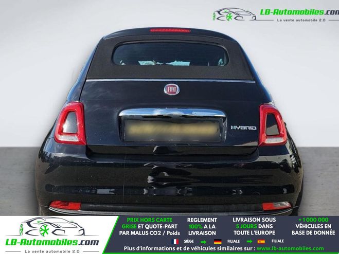 Fiat 500 1.0 70 ch Hybride BSG Noir de 2024
