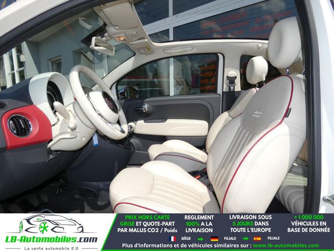 Fiat 500 0.9 105 ch TwinAir Blanc M�tallique de 2018