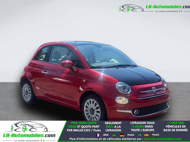 Fiat 500 1.2 69 ch BVA Rouge M�tallique de 2020