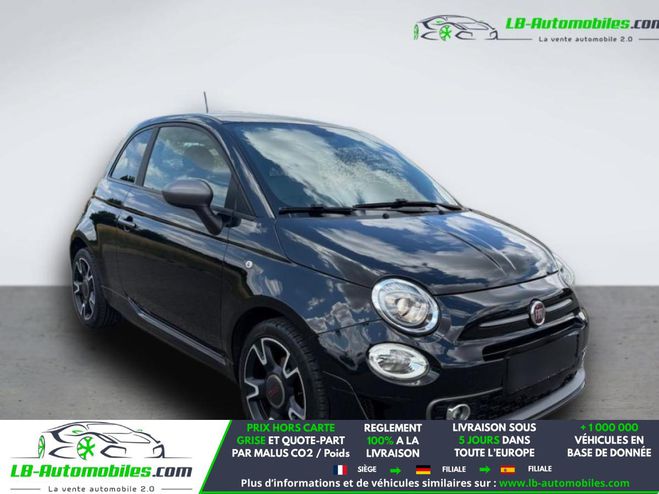 Fiat 500 1.2 69 ch BVA Noir M�tallique de 2019
