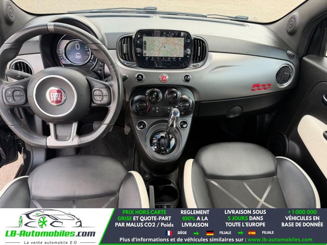 Fiat 500 1.2 69 ch BVA Noir M�tallique de 2019