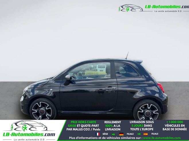 Fiat 500 1.2 69 ch BVA Noir M�tallique de 2019
