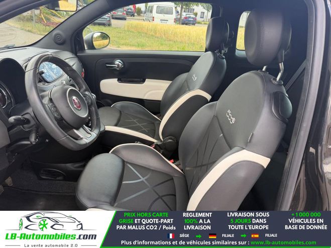 Fiat 500 1.2 69 ch BVA Noir M�tallique de 2019