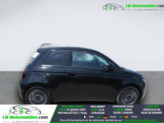 Fiat 500 3+1 e 118 ch Noir M�tallique de 2022
