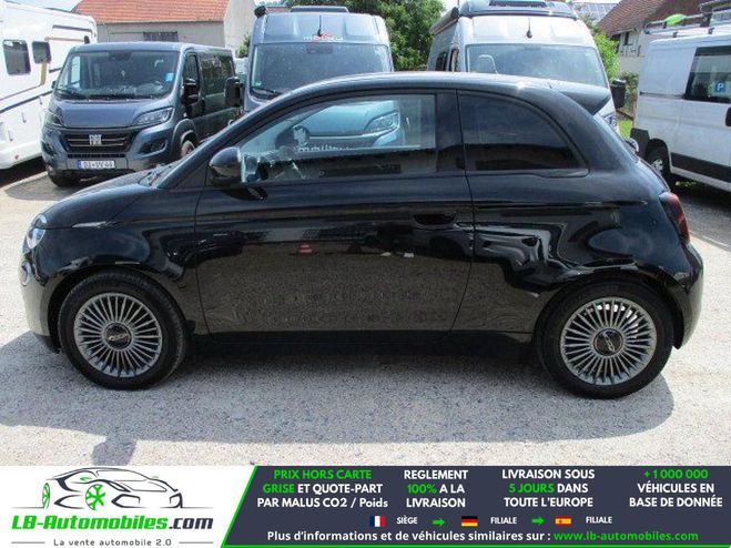 Fiat 500 3+1 e 118 ch Noir M�tallique de 2022