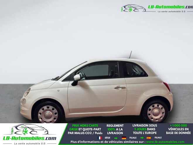 Fiat 500 1.2 69 ch BVA Blanc de 2018