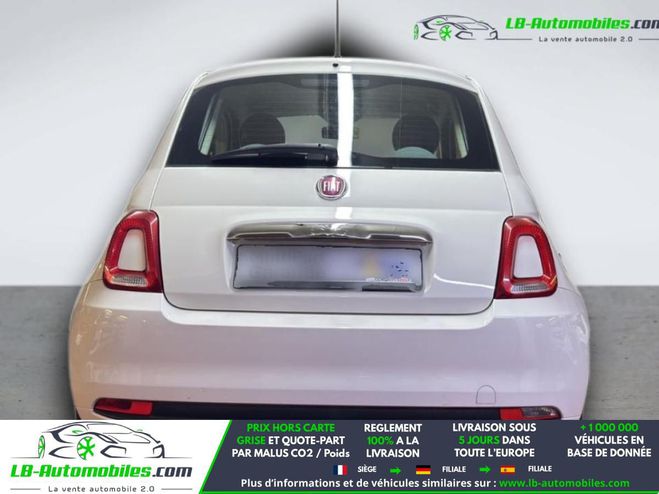 Fiat 500 1.2 69 ch BVA Blanc de 2018