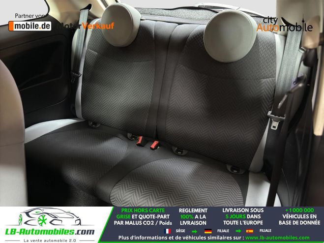 Fiat 500 1.2 69 ch BVA Blanc de 2018