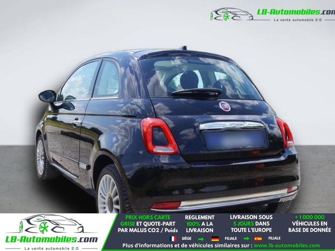 Fiat 500 1.2 69 ch BVA Noir de 2017