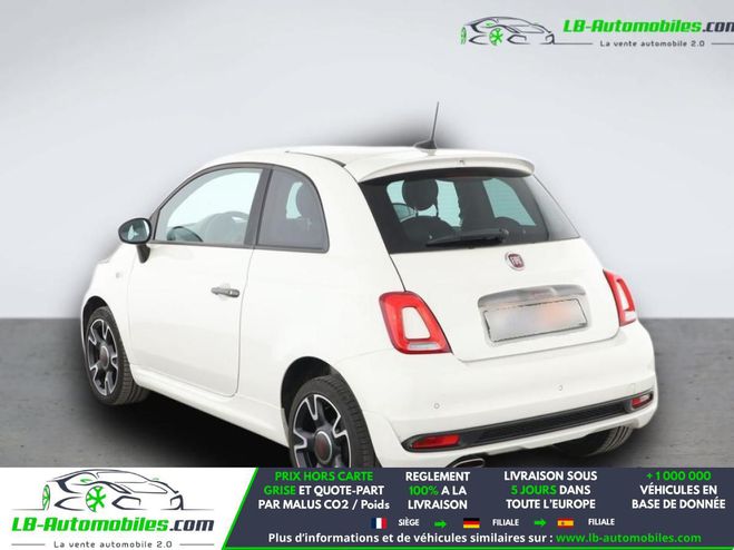 Fiat 500 1.2 69 ch BVA Blanc de 2018