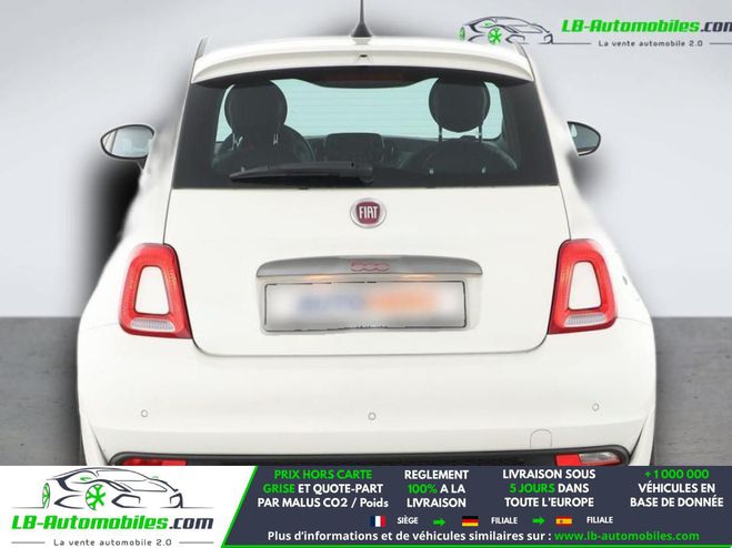 Fiat 500 1.2 69 ch BVA Blanc de 2018