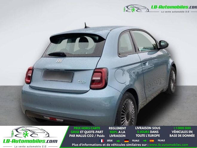 Fiat 500 3+1 e 118 ch Bleu M�tallique de 2021