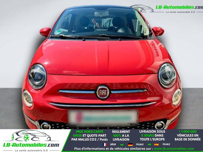 Fiat 500 1.2 69 ch BVA Rouge de 2019