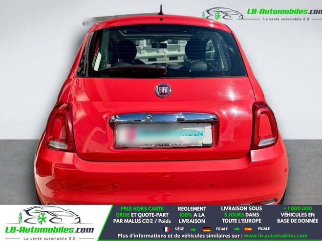 Fiat 500 1.2 69 ch BVA Rouge de 2019