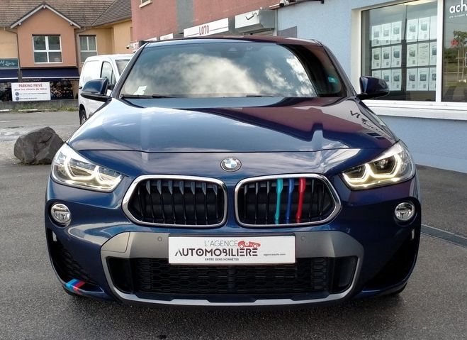 BMW X2 xDrive18d 150ch M Sport Bleu de 2018