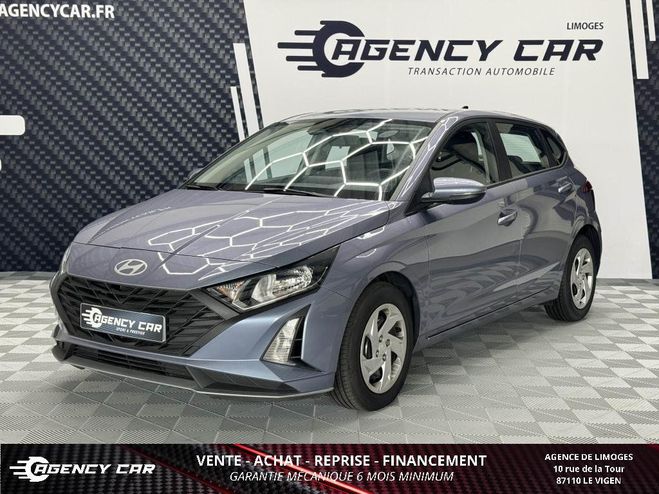 Hyundai I20 1.2i - 84ch - Initia - PHASE 2 - FAIBLE  BLEU CLAIR de 2024