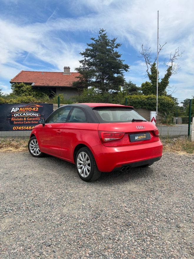 Audi A1 1.4L 122 CH AMBITION Rouge de 2012