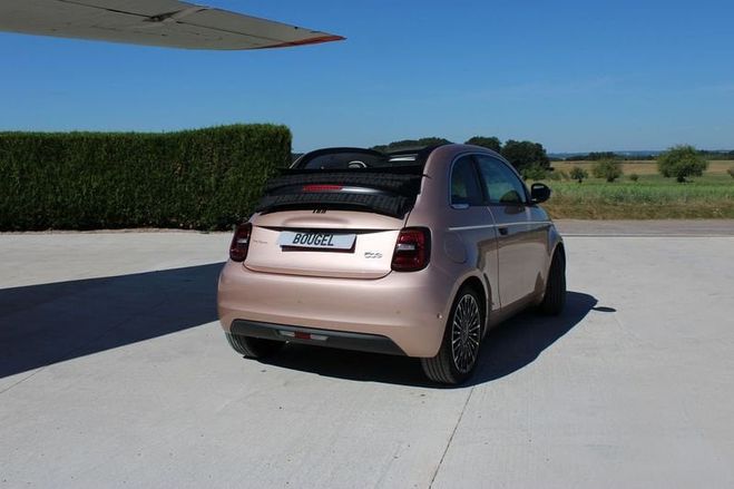 Fiat 500 C C LA PRIMA CABRIOLET 42 KW ELECTRIQUE  Rose de 2024