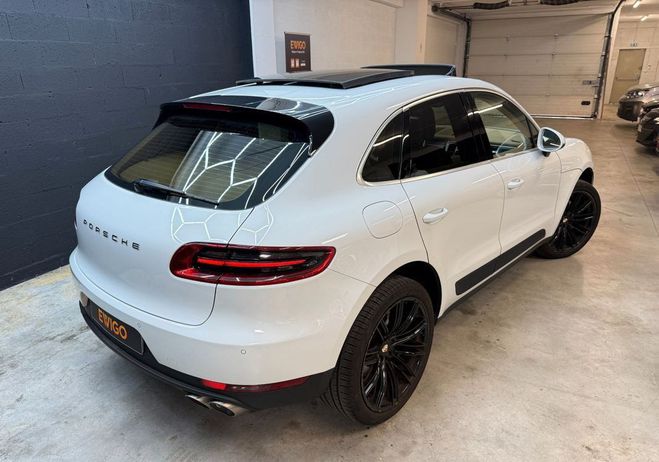 Porsche Macan S Diesel 260ch Boite PDK TOIT PANORAMIQU Blanc de 2015