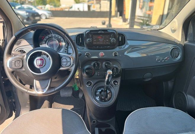 Fiat 500 1.2 8v 69ch lounge bva cabriolet Gris de 2019