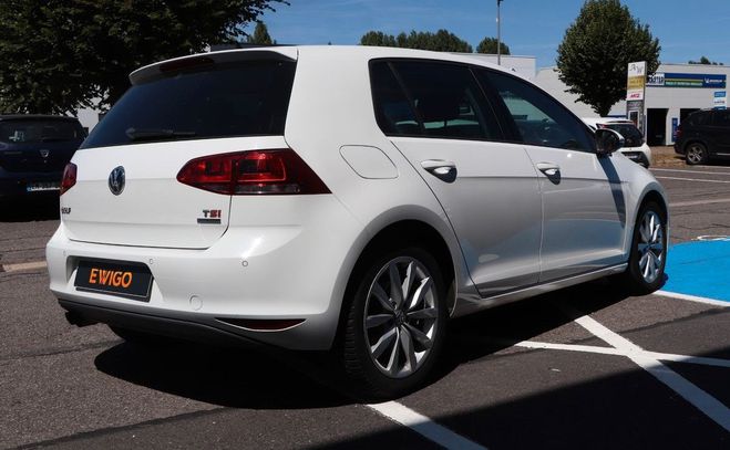 Volkswagen Golf 1.4 tsi 140 carat dsg bva Blanc de 2013