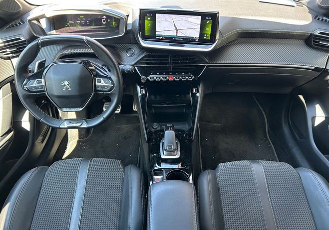 Peugeot 208 1.2 100ch GT LINE BVA TOIT PANORAMIQUE A Gris de 2019
