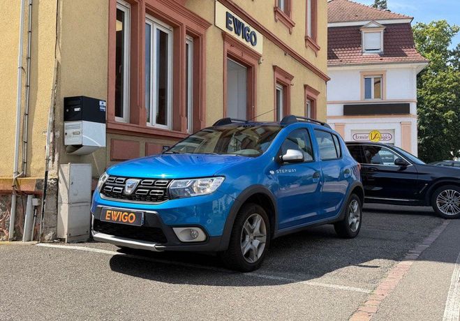 Dacia Sandero stepway 0.9 tce 90 ambiance bva radar de Bleu de 2018
