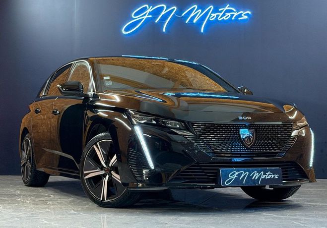 Peugeot 308 ii (2) 1.2 puretech 130 s&s gt eat8 suiv Noir de 2022