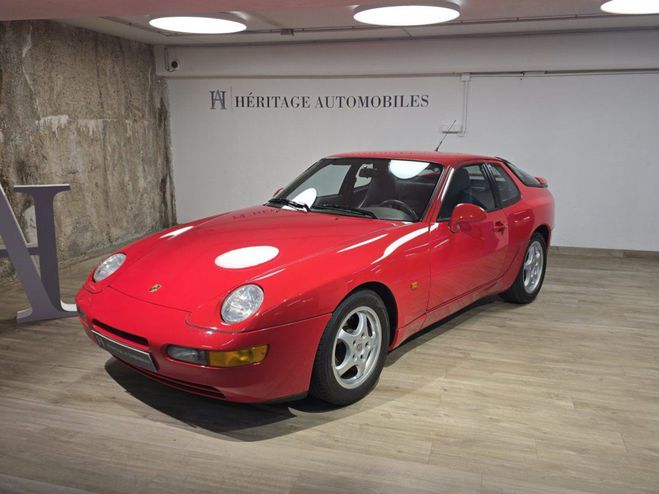 Porsche 968 coup� Rouge Indien de 1992