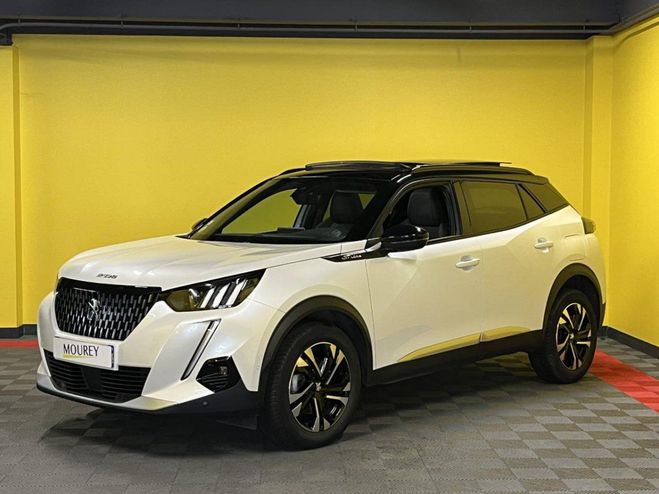 Peugeot 2008 1.5 BlueHDi S&S - 130 - BV EAT8 GT   TOI BLANC de 2021
