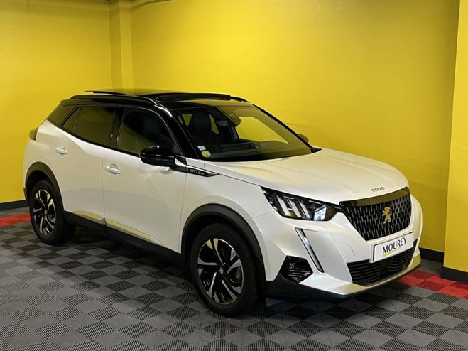 Peugeot 2008 1.5 BlueHDi S&S - 130 - BV EAT8 GT   TOI BLANC de 2021