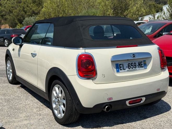 Mini Cabrio COOPER 136CH BVA BLANC de 2017