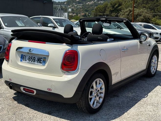 Mini Cabrio COOPER 136CH BVA BLANC de 2017