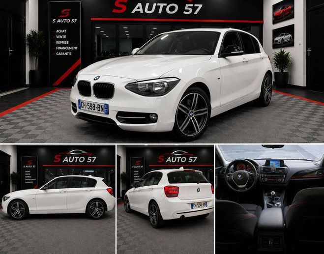 BMW Serie 1 f20 116d pack Sport Blanc de 2012