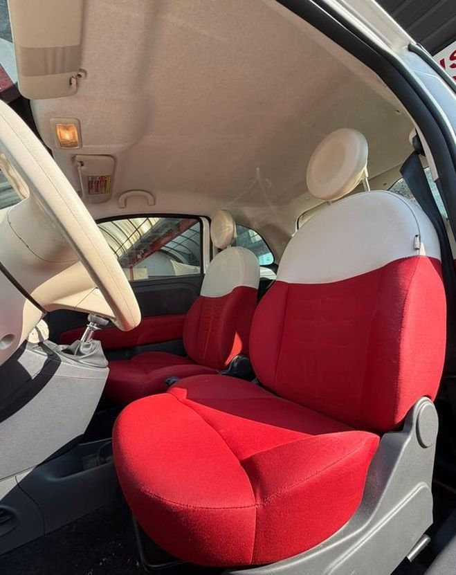 Fiat 500 1.2 8v 69ch S&S Pop Blanc de 2011