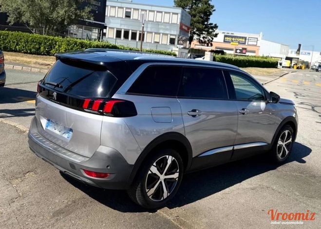 Peugeot 5008 1.2 PT 130 CV EAT8 ALLURE 7 PLACES Gris de 2019