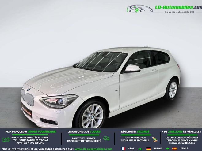 BMW Serie 1 116i 136CH Blanc M�tallique de 2013