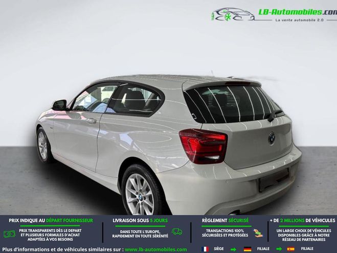 BMW Serie 1 116i 136CH Blanc M�tallique de 2013