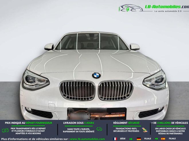 BMW Serie 1 116i 136CH Blanc M�tallique de 2013