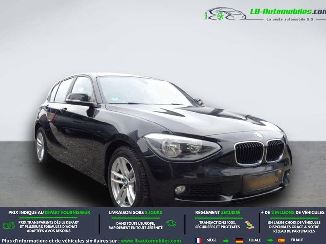 BMW Serie 1 118d 143CH BVA Noir M�tallique de 2012