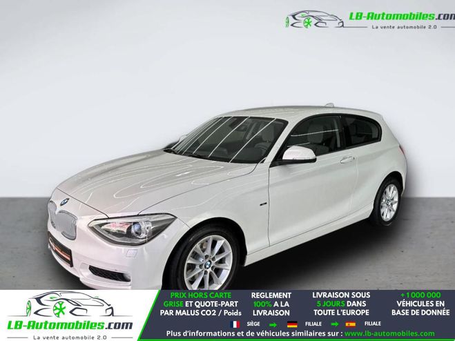 BMW Serie 1 116i 136CH Blanc M�tallique de 2013